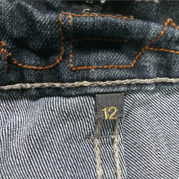 SOLD Jag Mid Rise Slim Leg Bling Women's 12 #1337 - Picture 7 of 9